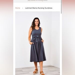 Latched Mama Nursing Sundress
